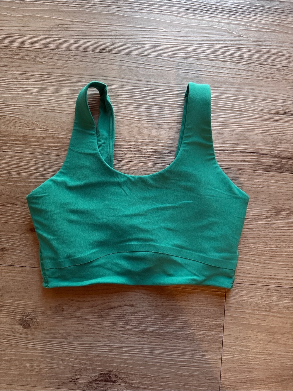 all in motion Green Scoop Neck Sports Bra